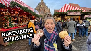 Nuremberg Christmas Market 2022  Food Tour [upl. by Andreana243]