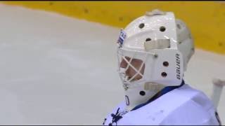 Ben Scrivens impressive glove save [upl. by Roselane58]