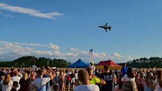 Piknik Lotniczy Nowy Targ 2024r F16 Tiger Demo Team Poland [upl. by Byran987]