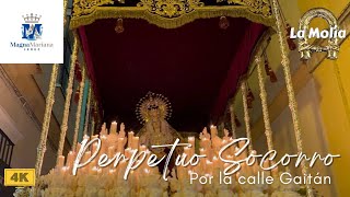 4K La Virgen del Perpetuo Socorro por la calle Gaitán Magna Mariana de Jerez [upl. by Melcher708]