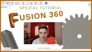 Fusion 360  Gewinde Zahnräder Abhängigkeiten und Insidertipps Spezial Tutorial [upl. by Wayolle]