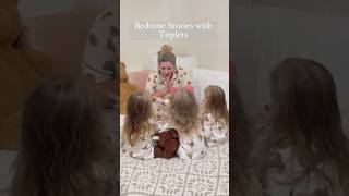 Bedtime Story with Triplets ♥️ twinpregnancy newbornbaby twinpregnancyjourney babycostume [upl. by Alexandria]