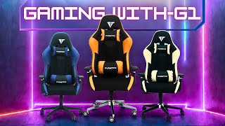 The Best Gaming Chair for Ergonomic Support  Gaming Chair with 4D Armrest 💫 [upl. by Latif109]