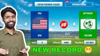 USA Vs Ireland Rematch Cricket Gameplay With Facecam in Hindi Commentary  Shocking Ending [upl. by Gib]