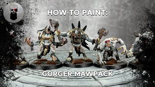 Contrast How to Paint Gorger Mawpack [upl. by Norrv]