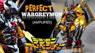 REPAINT WARGREYMON AMPLIFIED 暴龍 デジタルモンスタ DIGIMON FIGURE RESIS STANDART CUSTOM 워그레이몬 프라모델 코팅 킷 만들기 [upl. by Dorehs]