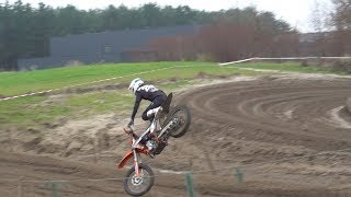 Glenn Coldenhoff raw practice and horror crash from Lommel [upl. by Karole]