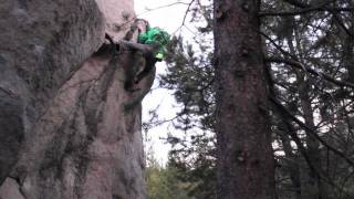 Tahoe Basin Bouldering Prosser Boulder [upl. by Ellenaej]