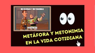 Metáfora y metonimia en la vida cotidiana definición diferencias ejemplos memes [upl. by Porte244]