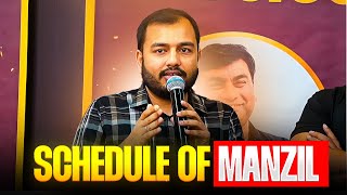 SCHEDULE of Manzil 2025 Series😳🔥  Physicswallah [upl. by Aitnic]