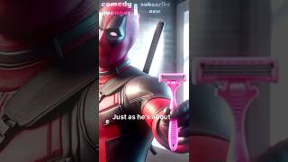 quotWolverine Runs Out of Razors—Chaos Ensues 🤣  Deadpools Pink Razor Savequot [upl. by Clim]