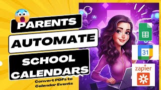 Automate Your Childs School Schedule Convert PDFs to Calendar Events [upl. by Lyckman]