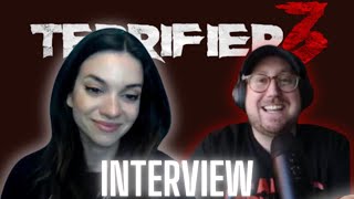 Terrifier 3 Interview With Lauren LaVera [upl. by Glavin932]