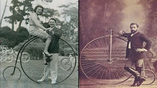 PennyFarthing Cycling Through Time in Captivating Vintage Photographs [upl. by Kariv857]