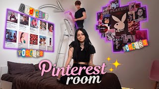 EXTREME room makeover  from scratch to pinterest style [upl. by Sofko]