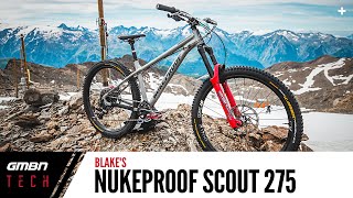 Blakes Nukeproof Megavalanche Hardtail  GMBN Tech Pro Bike Check [upl. by Lizzie]