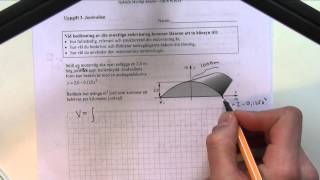 Matematik 3c  Lösning av det nationella provet ht2012 del A [upl. by Esialb]