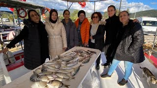 BALIKLAR KADINLARA KIYAK GEÇTİKADINLARIN GÜCÜ [upl. by Yarehs]