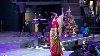 Fashion Show Performance at NATS Dallas Telugu Vedukalu [upl. by Enellij770]