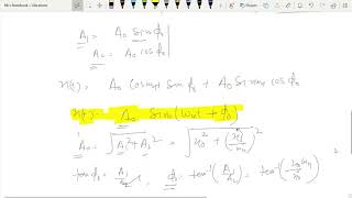 Undamped Free Vibration Response of SDOF System Part2 [upl. by Magel]