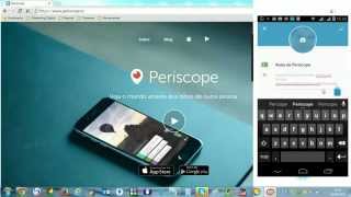 Periscope  Como Personalizar o Seu Perfil no Periscope [upl. by Nosde]