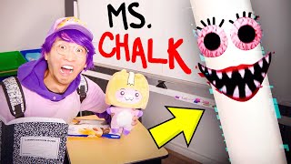 DO NOT Go To Mrs Chalks School WE GOT ATTACKED By MRS CHALK TEACHER [upl. by Verene187]