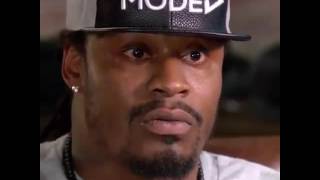 Marshawn Lynch FUNNY INTERVIEW [upl. by Jeggar55]