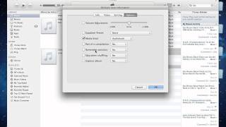 Tutorial How to Organize audio files files as Audiobooks in iTunes [upl. by Wainwright496]