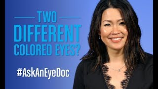 Ask An Eye Doc Two Different Colored Eyes [upl. by Adnamaa]