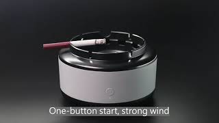 Smart Smokeless Ashtray Air Purifier [upl. by Lednek]