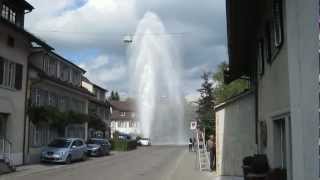 TELE TOPZuschauervideo Auto kracht in Winterthur in Hydranten [upl. by Elleoj837]