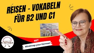 Reisen Vokabeln ab B1Niveau  auch Prüfungswortschatz B2 und C1 [upl. by Conyers2]