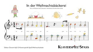 In der Weihnachtsbäckerei Weihnachtslieder Kinder [upl. by Burnight]