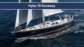 2008 Hylas 70 Runaway Sailing Video and Tour  SOLD [upl. by Roe]