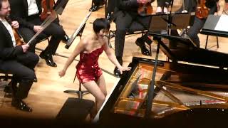 Yuja Wang quot13 pieces for piano op 76 II Etudequot Jean Sibellus Paris 2023 [upl. by Adnal]