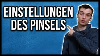 Photoshop Pinseleinstellungen zum zeichnen erklärt Tutorial deutsch 2021 [upl. by Ynaffi817]