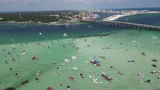 Crab Island visit June 2024 Destin FL [upl. by Alleusnoc117]