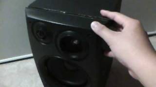 How to take apart a Aiwa Speaker [upl. by Lazor]