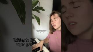 Talking to the moon  Bruno Mars by Patrycja Błach cover talkingtothemoon shortcover piano [upl. by Anestassia795]