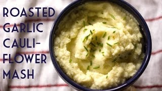 How to Make Cauliflower Mash  Keto Gluten Free Side Dish  Cauliflower Mashed Potatoes  Total Noms [upl. by Enitnemelc139]