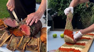 LUNCH ON THE GRILL 🥩🔥 3 bbq recipes just in time for summer [upl. by Soluk]