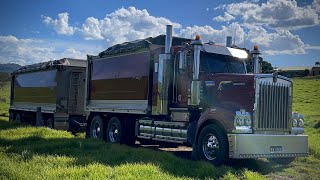 Kenworth T904  Jake Brakes amp Loud Sounds  ‘4K’ [upl. by Tufts]