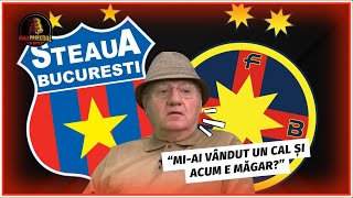 REACTIE GENIALA a lui Mitica Dragomir in RAZBOIUL CSA Steaua  FCSB [upl. by Mokas]