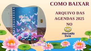 Como baixar os arquivos agenda 2025 do mercado livre [upl. by Ahseiym66]