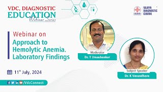 Webinar on “Approach to hemolytic anemia Laboratory findings” [upl. by Akcemat]