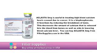 FillerSupplies  ACLASTA 5mg 100ml – 1 vial [upl. by Lawrenson]