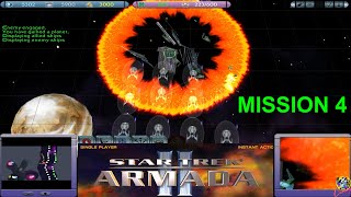 Star Trek Armada 2 quotAlong The Neutral Zonequot Mission 4 Playthrough  Full Commentary [upl. by Irtimd318]