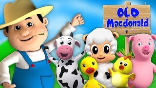 Pan McDonald farmę miał  rymowanek  pieśń zwierząt  Old Macdonalds  Kids Tv Polskie [upl. by Enylcaj854]