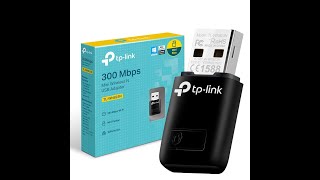 quotTPLink TLWN823N Review amp Setup  300Mbps Wireless N USB Adapterquot [upl. by Erroll626]