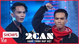 Nhìn lại những bản rap ĐẬM CHẤT DÂN CHƠI đến từ 2Can tại mùa 2 Rap Việt [upl. by Adnoel]